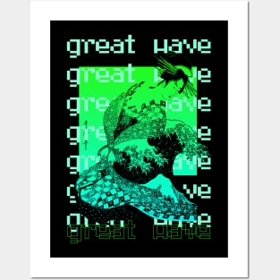Great Wave Posters and Art